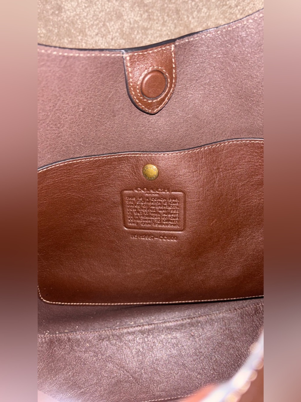 Coach Brooklyn Shoulder Bag 34 - Maple - Picture 5 of 9